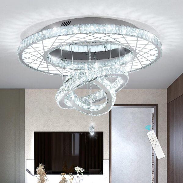 32"W Modern Chandeliers Living Room Light