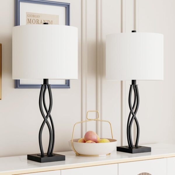 Table Lamps Set of 2 for Living Room