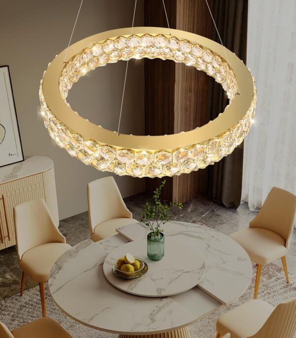 Bedroom Lighting LED Dimmable with Remote Ring Lights - Image 2
